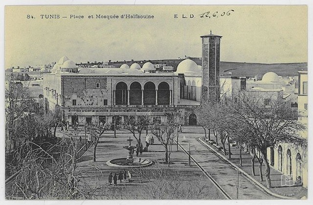 Tunus — Halfaouine Meydanı ve Camii