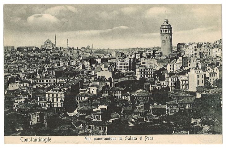 İstanbul — Beyoğlu ve Galata Kulesi
