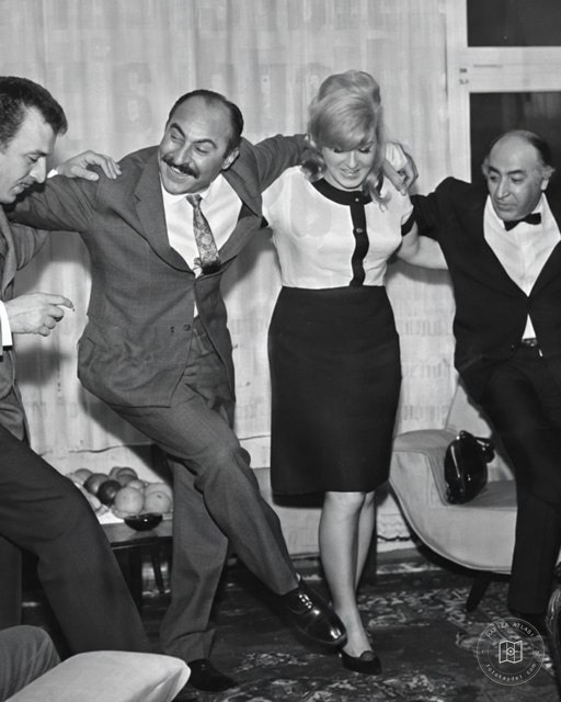 Ali Şen’in Etiler’deki evinde sanatçılar, 1967