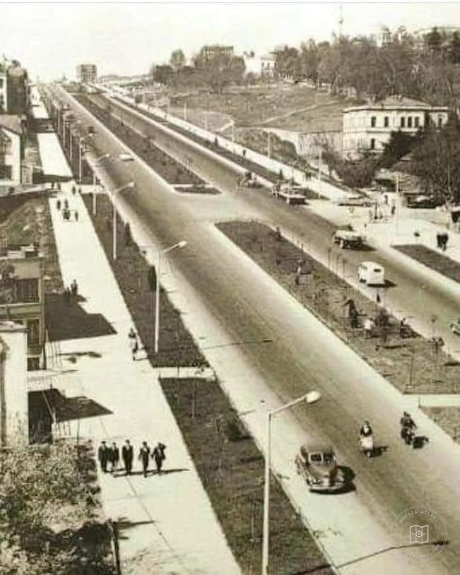 Beşiktaş Barbaros Bulvarı, 1950’ler
