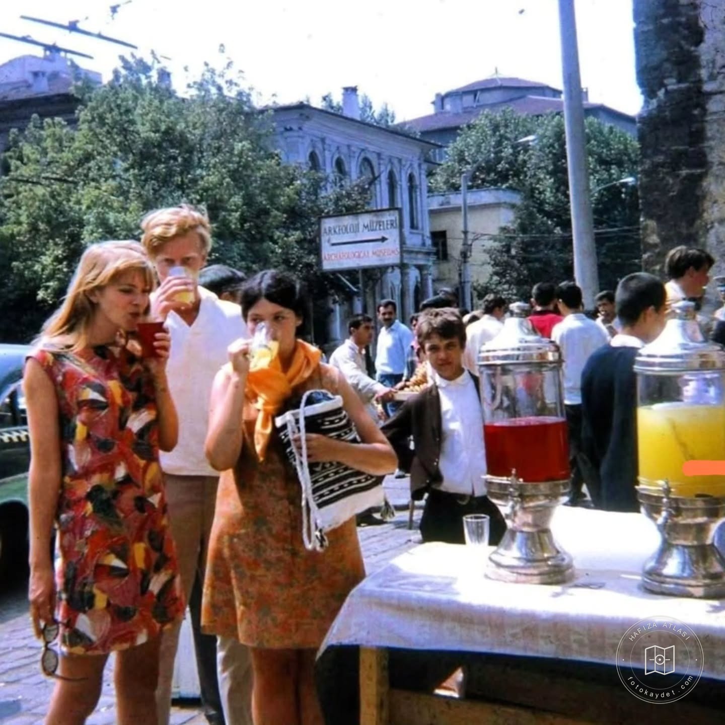 Gülhane Parkı girişi, 1977