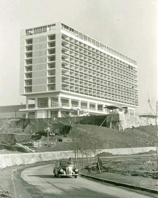 The Hilton Hotel in Harbiye, 1955