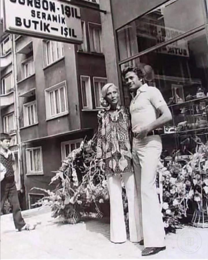 Betül Işıl ve Cüneyt Arkın, Teşvikiye, 1970