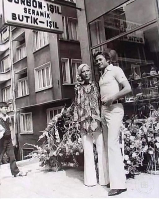 Betül Işıl ve Cüneyt Arkın, Teşvikiye, 1970