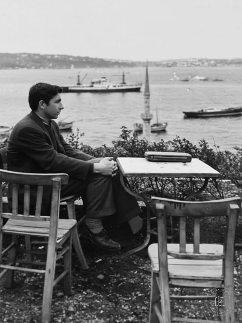 Cennet Bahçesi tea garden in Taksim, 1964