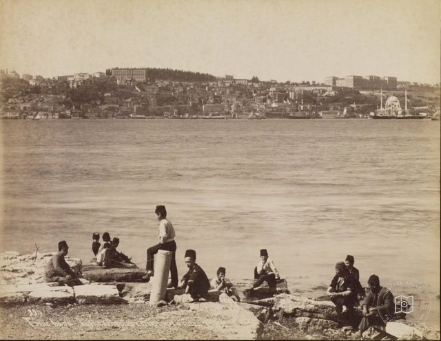 Salacak’tan karşı kıyıya panoramik bakış, 1883