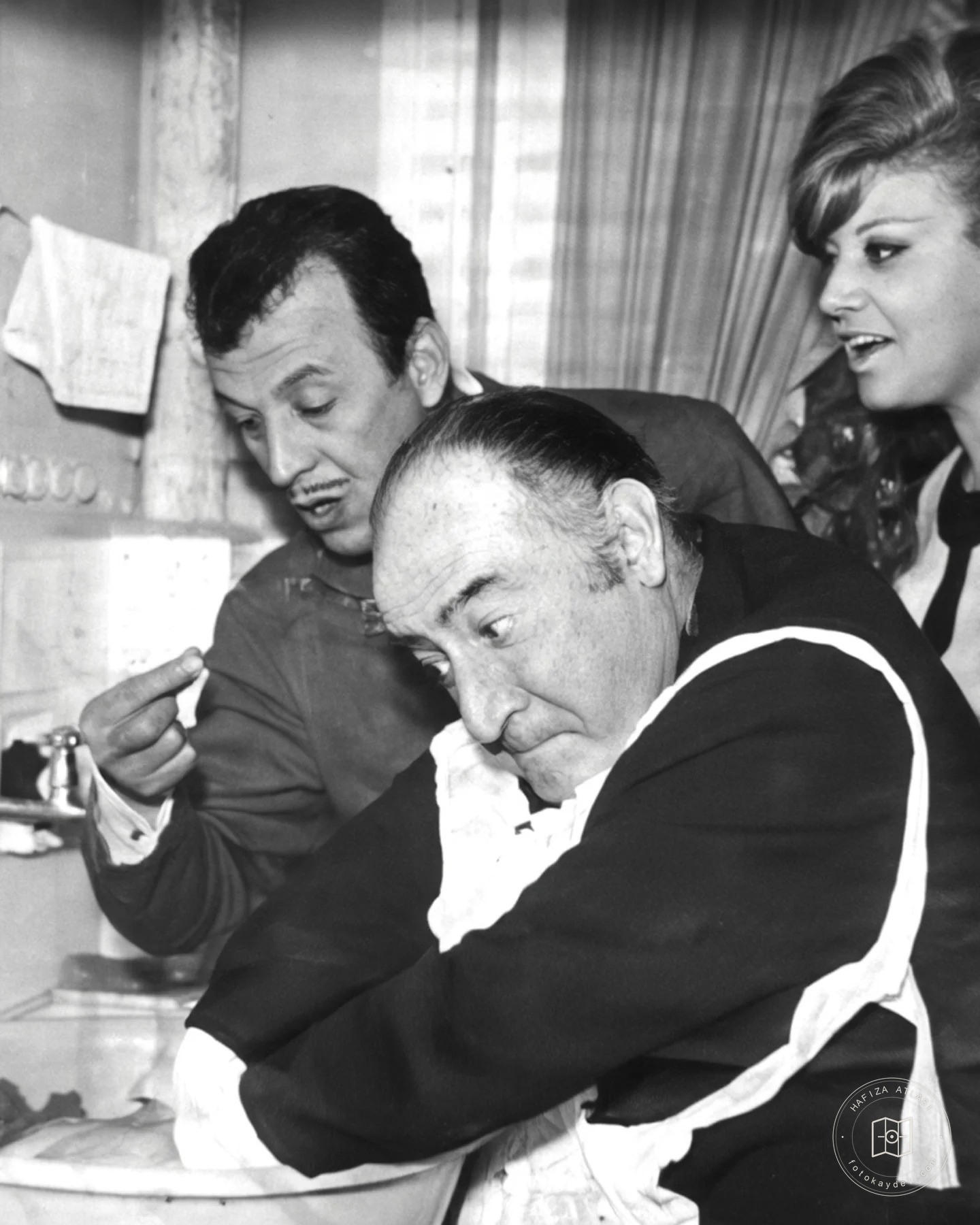 Ali Şen’in Etiler’deki evinde sanatçılar, 1967