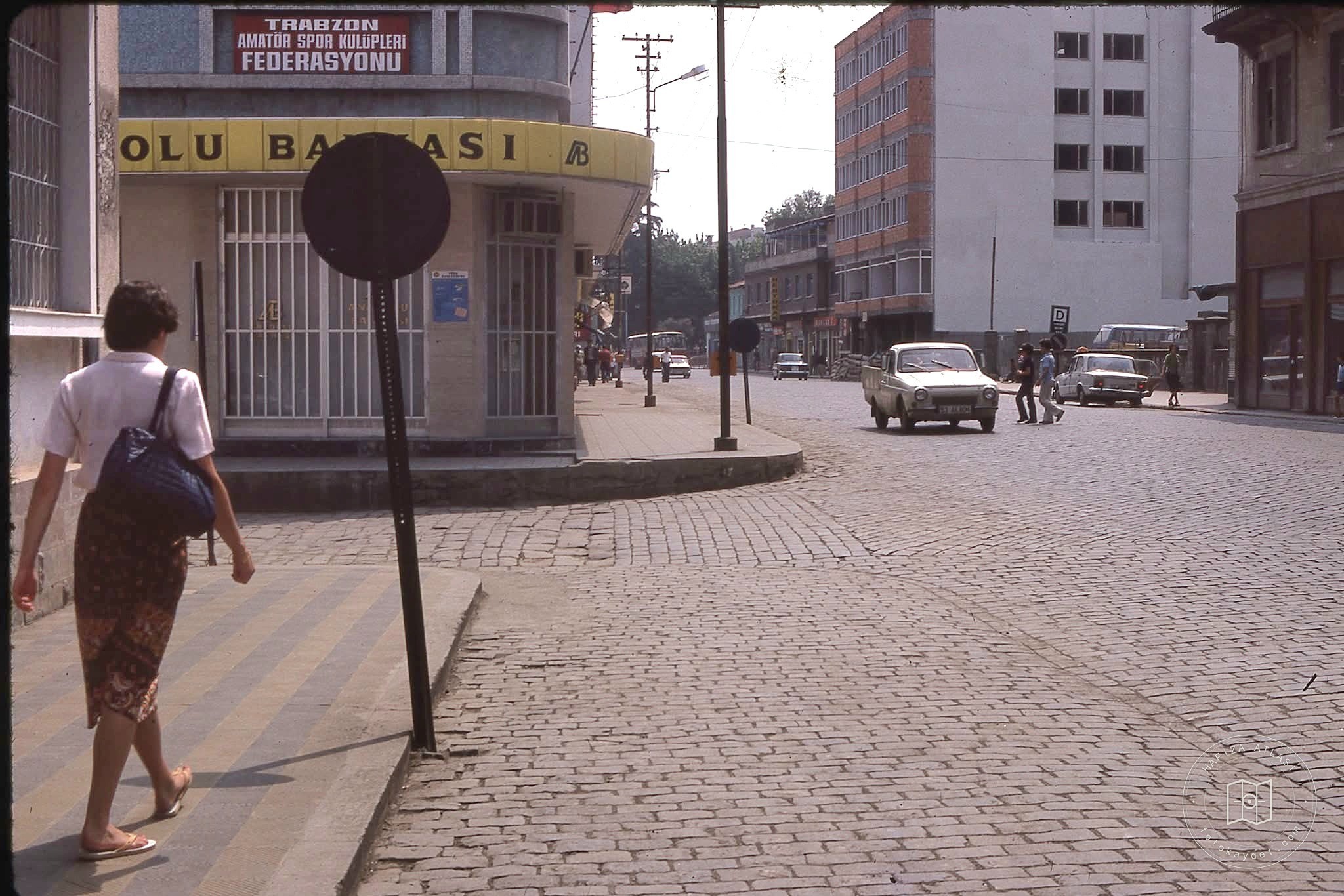 Maraş Street in Trabzon, 1985