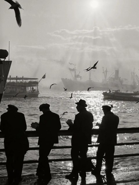 Sunset in Galata, 1966