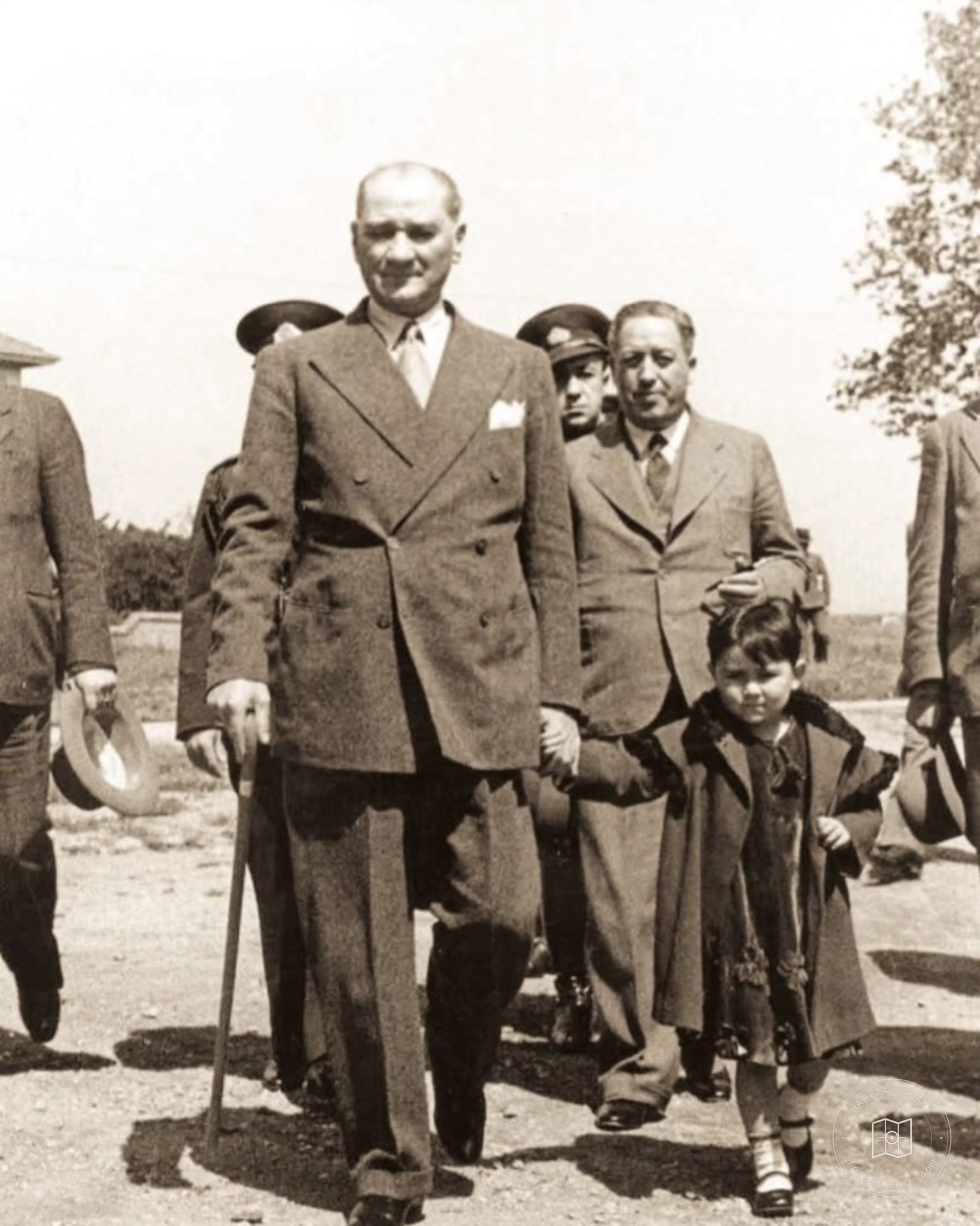 Mustafa Kemal Atatürk and his companions