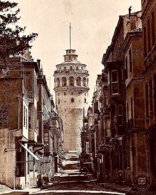 Galata Kulesi, 1902
