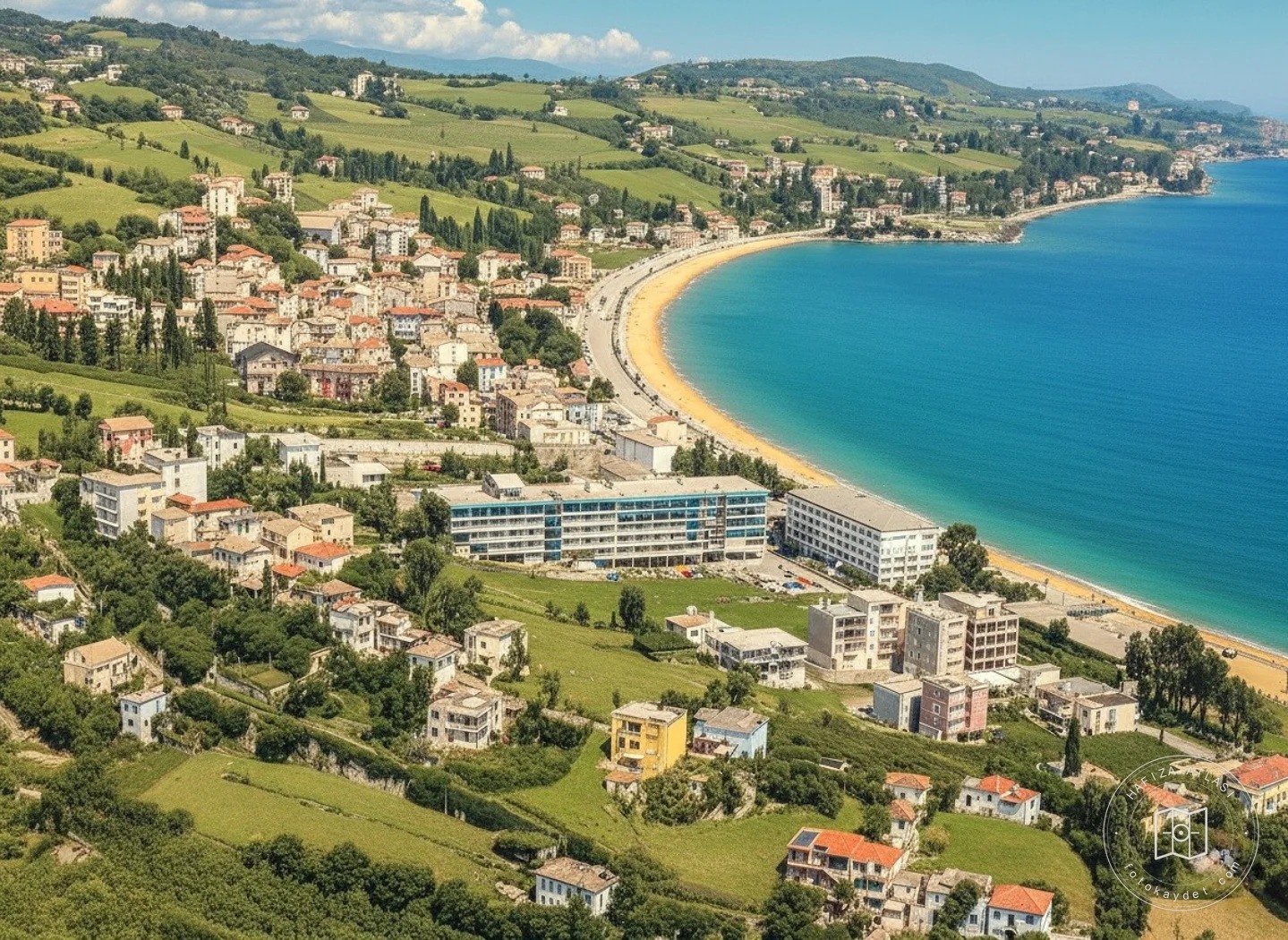 Akçaabat waterfront, Trabzon, 1975