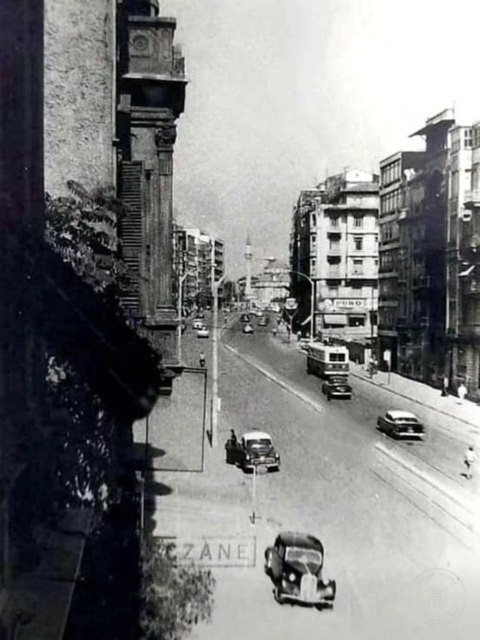 Halaskargazi Street, Şişli, 1960s