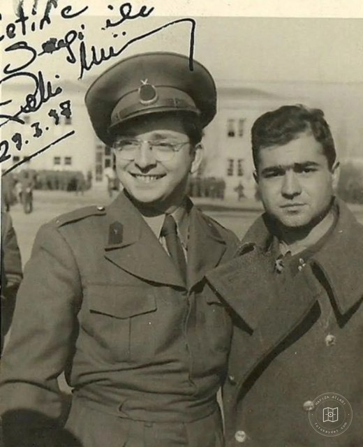 Zeki Müren askerlik döneminde, Ankara, 1957