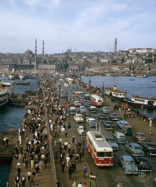 Galata Bridge, 1963