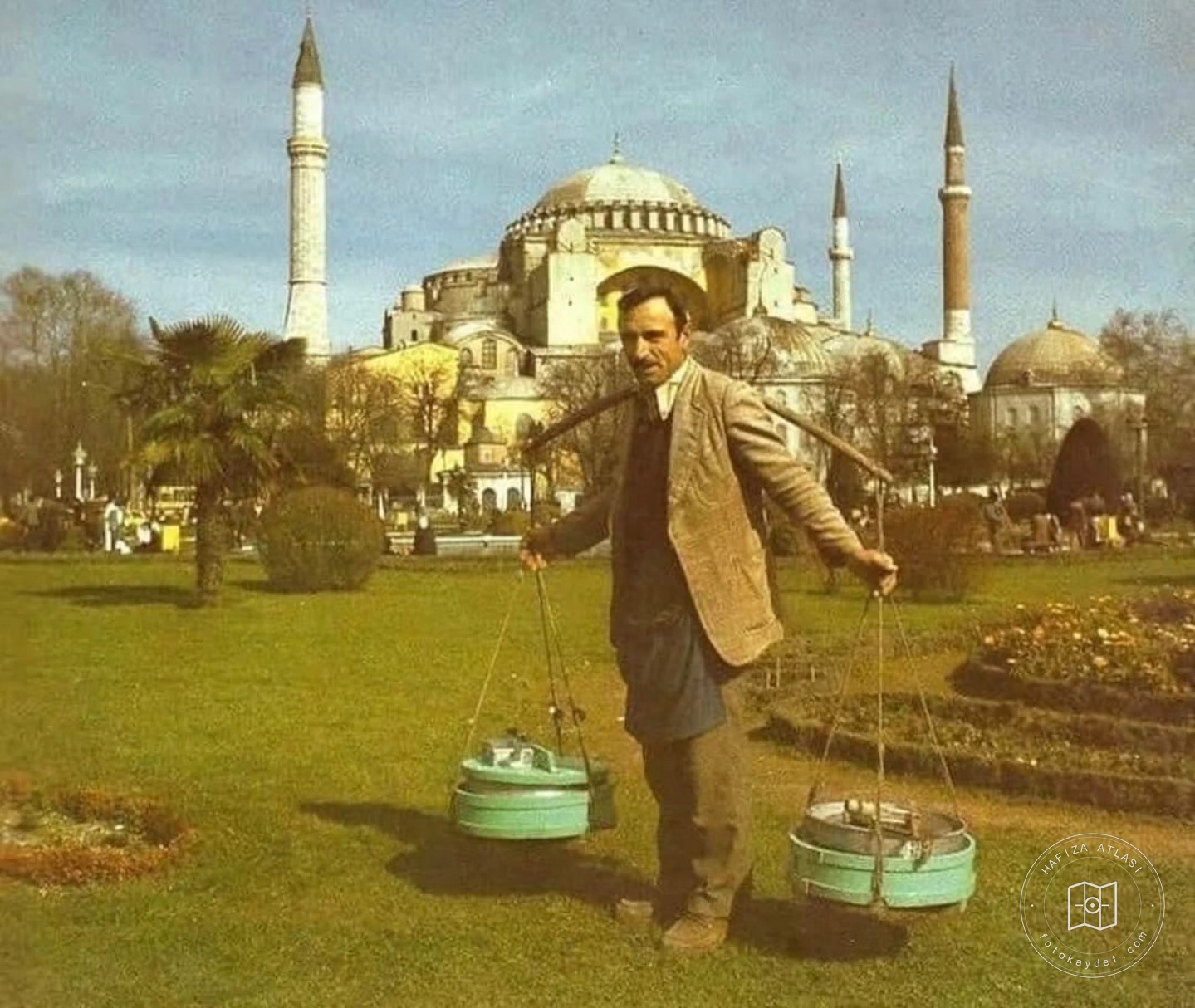 Sultanahmet’te yoğurtçu, 1970’ler