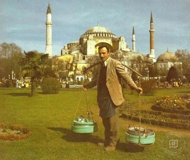 Sultanahmet’te yoğurtçu, 1970’ler