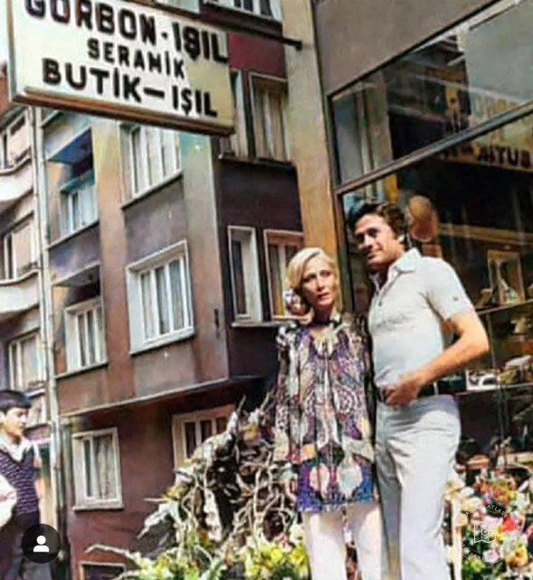 Betül Işıl ve Cüneyt Arkın, Teşvikiye, 1970