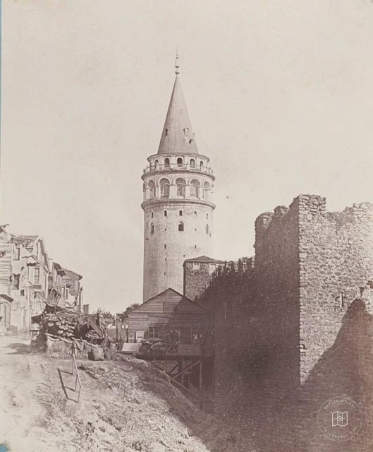 Galata Tower, 1875
