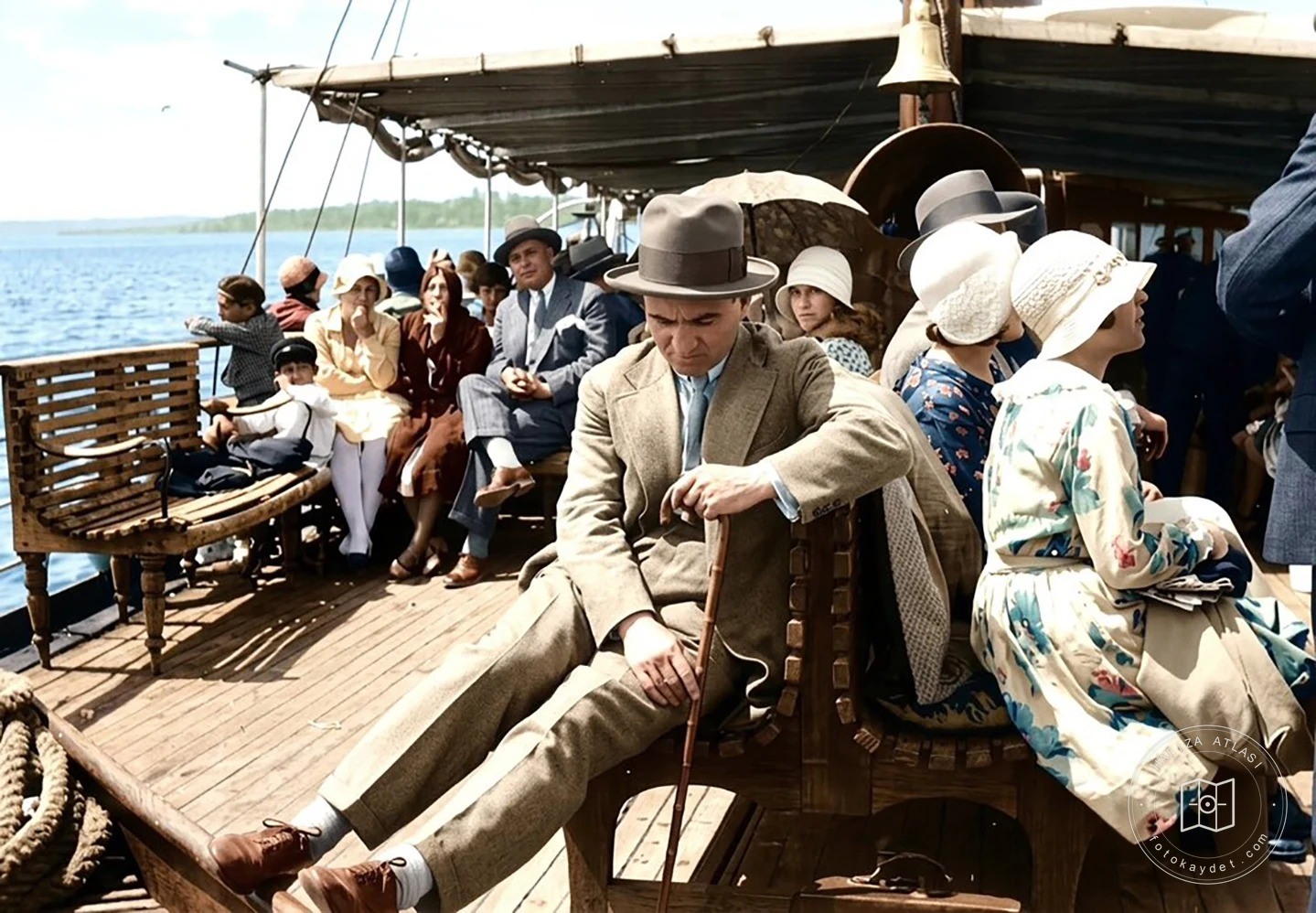 Ada vapuru yolcuları, 1930’lar
