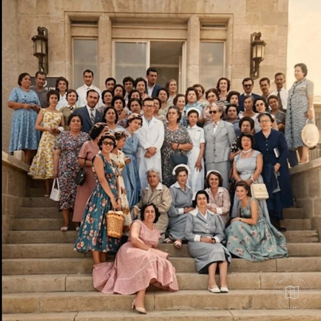 Red Crescent staff in Kadıköy, 1960