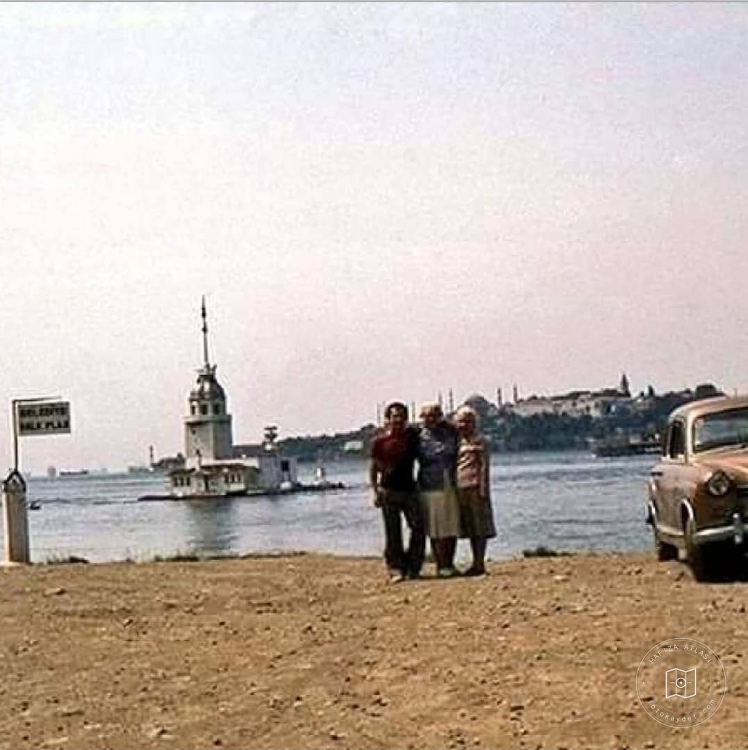 Salacak Belediye Halk Plajı ve Kız Kulesi, 1970