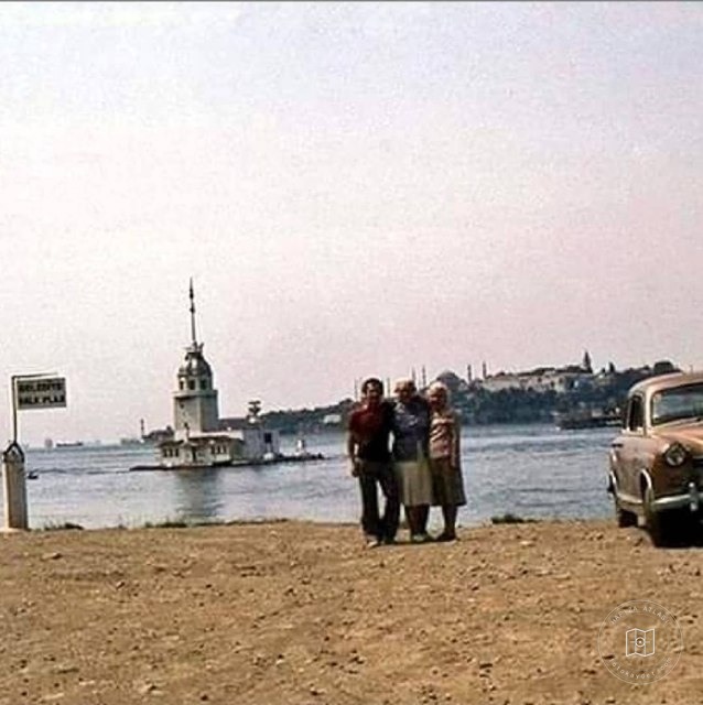 Salacak Belediye Halk Plajı ve Kız Kulesi, 1970