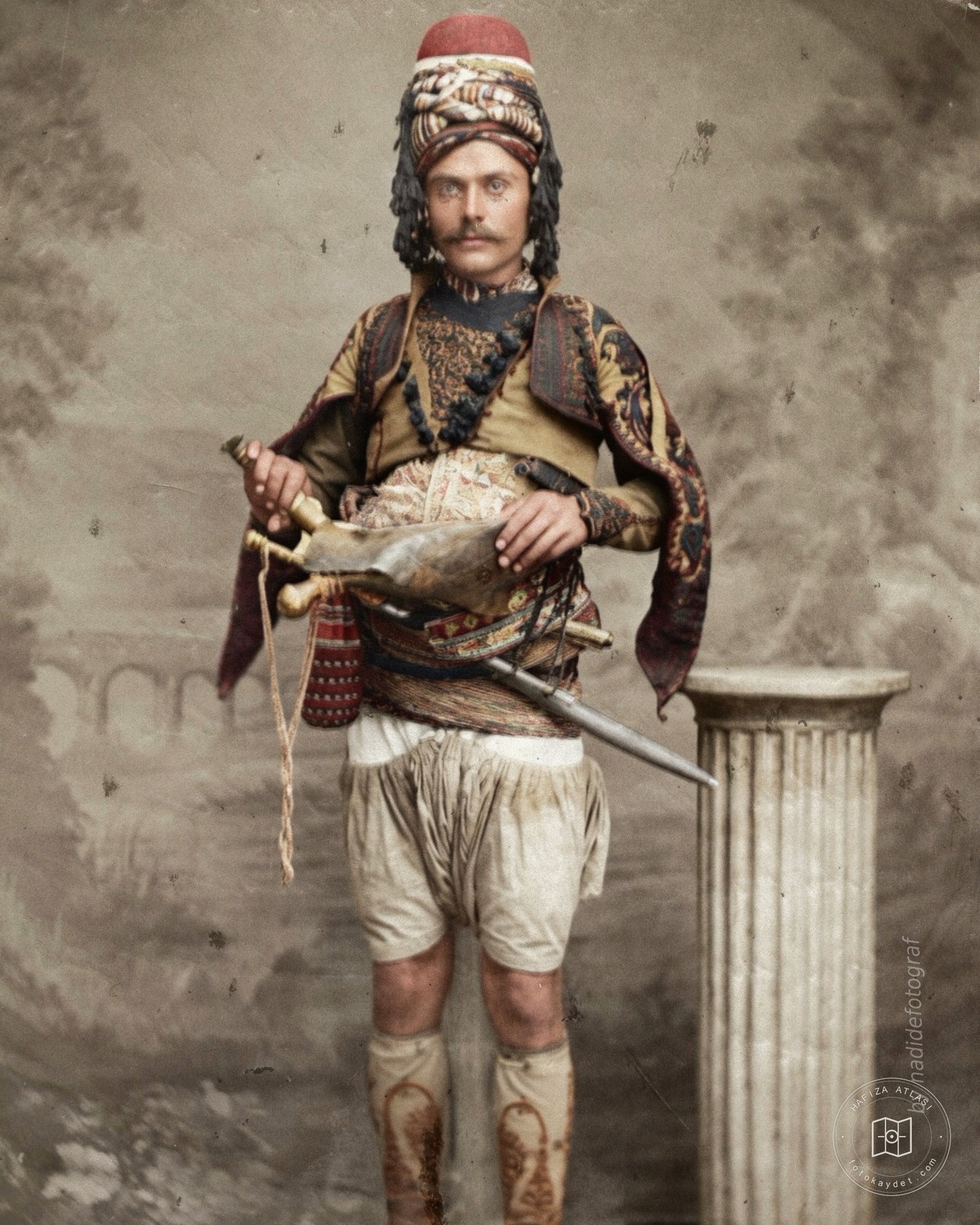 İzmir'de bir zeybek, 1883