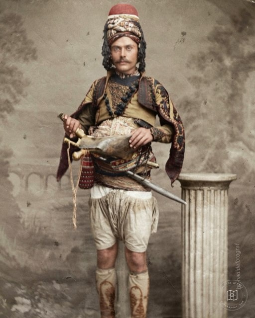 İzmir'de bir zeybek, 1883