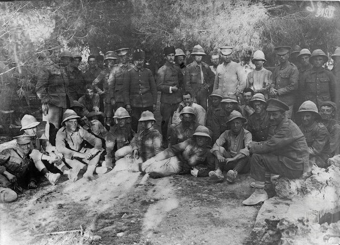 British prisoners of war in Gaza, 1914–1918