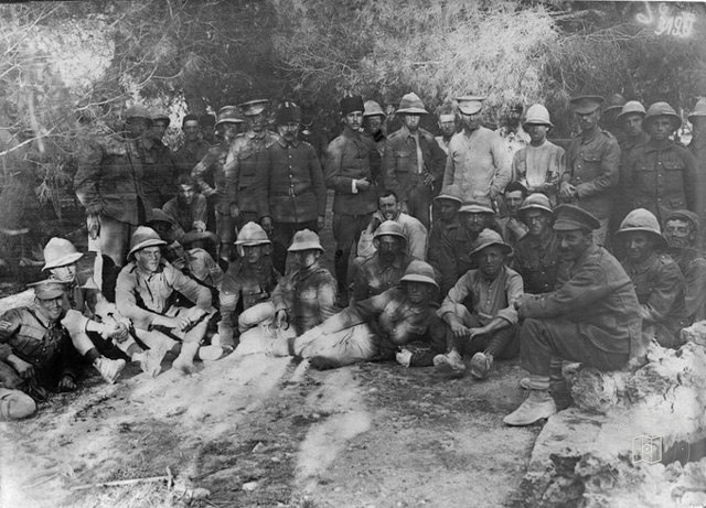 British prisoners of war in Gaza, 1914–1918