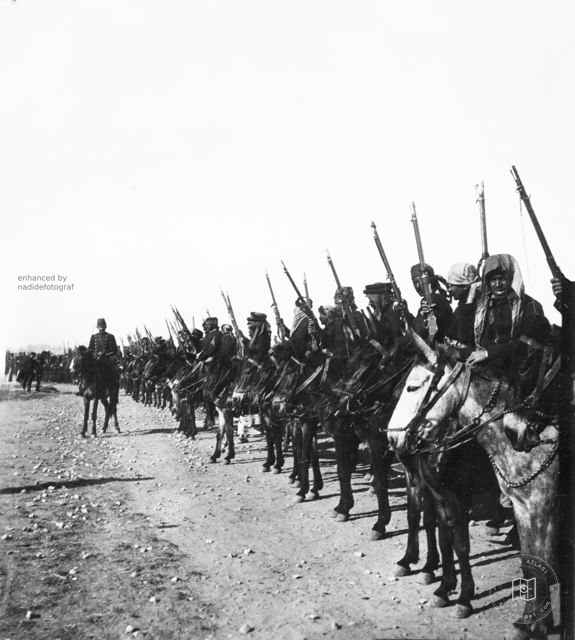 Şam'da Türk süvarisi, 1903