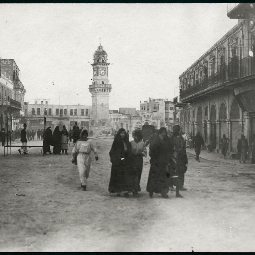 Cemiliye Boulevard in Aleppo, around 1910