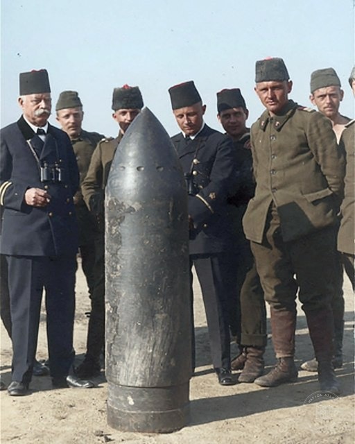 Hamidiye Tabyası'nda patlamamış top mermisi