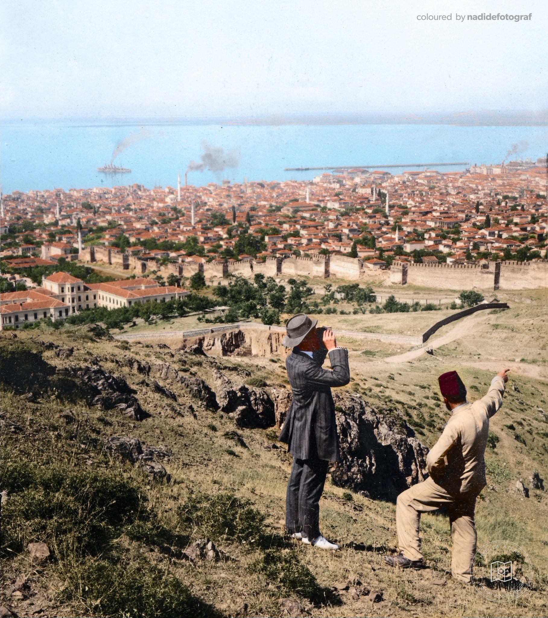 The skyline of Thessaloniki