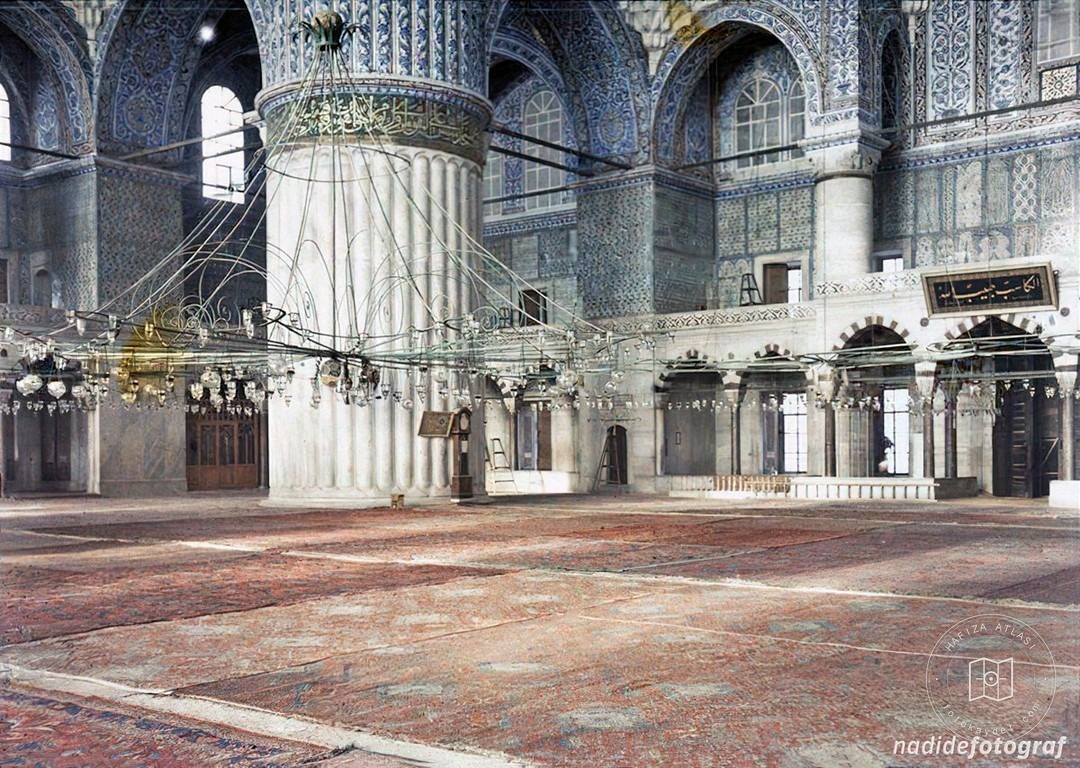 Sultanahmet Camii, 1908