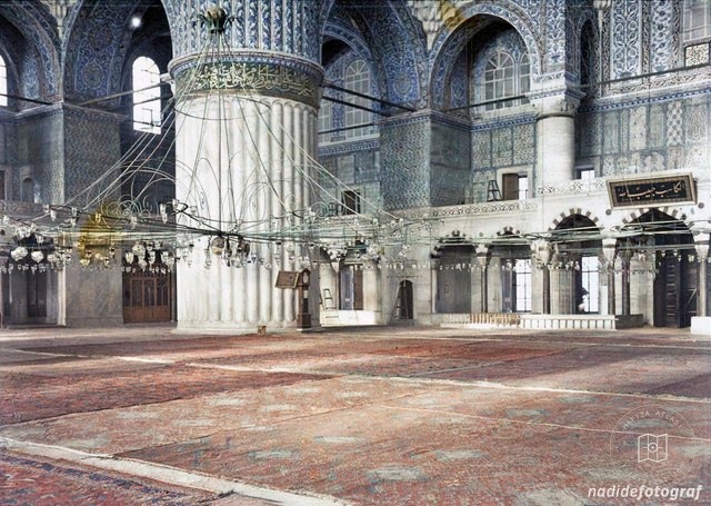 The Blue Mosque, 1908
