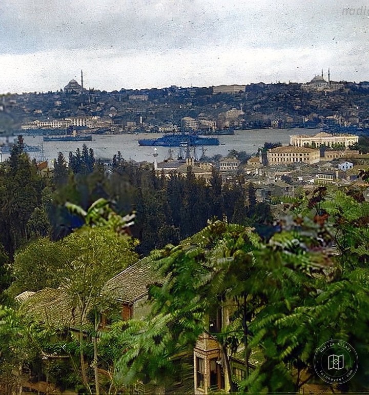 A view of Kasımpaşa, 1907
