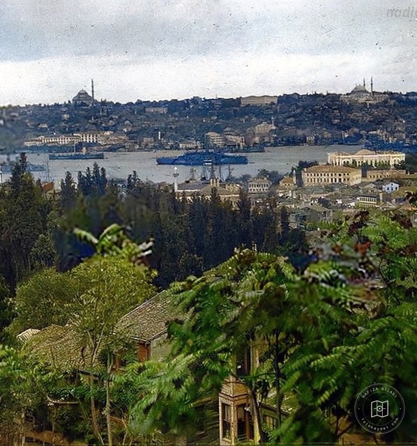 A view of Kasımpaşa, 1907