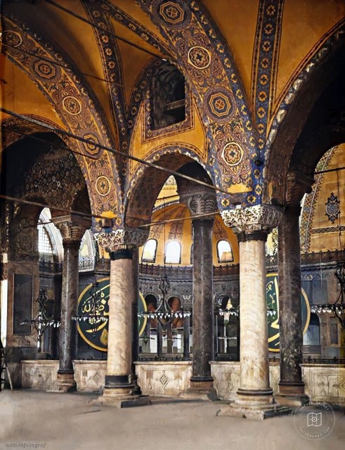 Hagia Sophia Mosque, September 1912