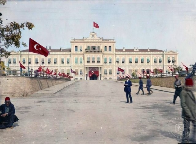 The barracks in Thessaloniki, 1911