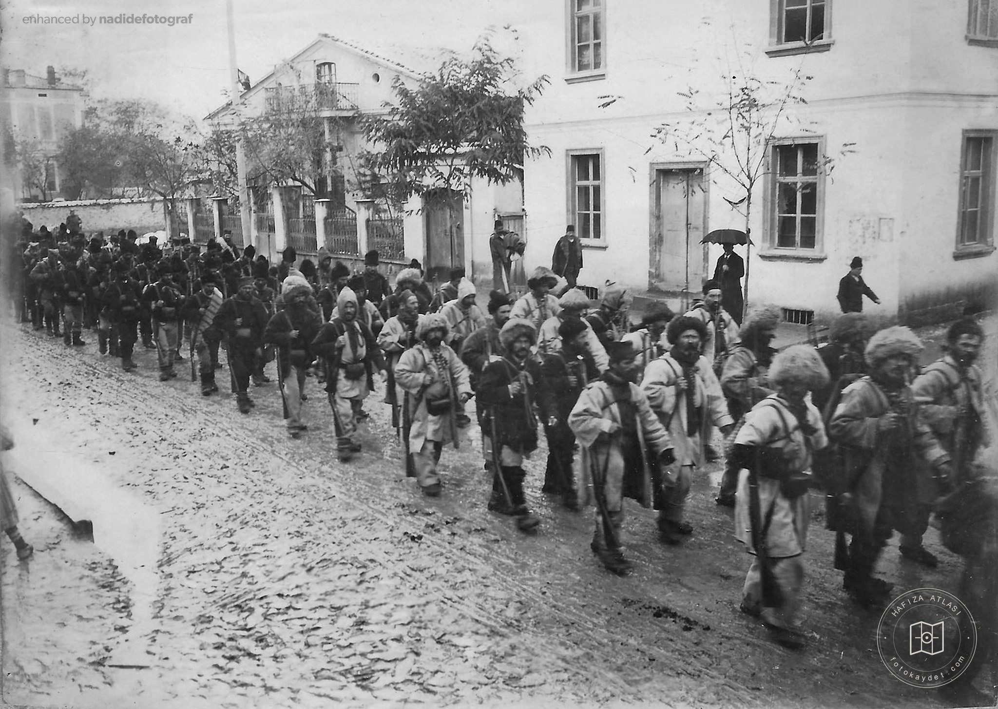 Sırp birliklerinin Üsküp'e gelişi, 1912