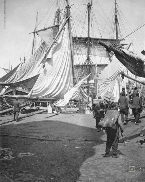 Sailboats on the Golden Horn, 1914–1918