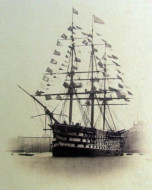 The Ottoman ship Mahmudiye