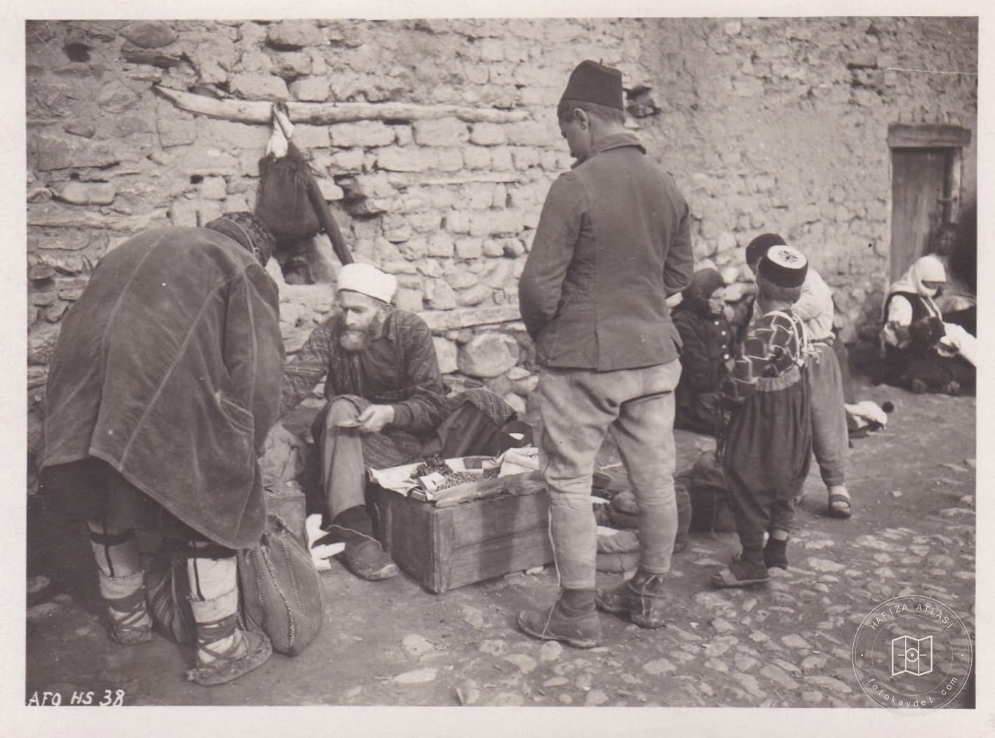The market in Florina, 1914–1918