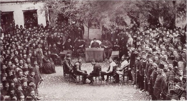 Kesriye'de mahkeme, 1900
