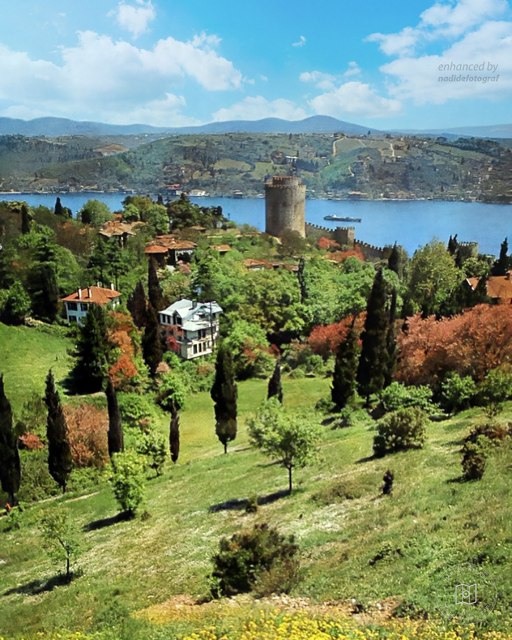 The hills above Rumelihisarı, 1960s