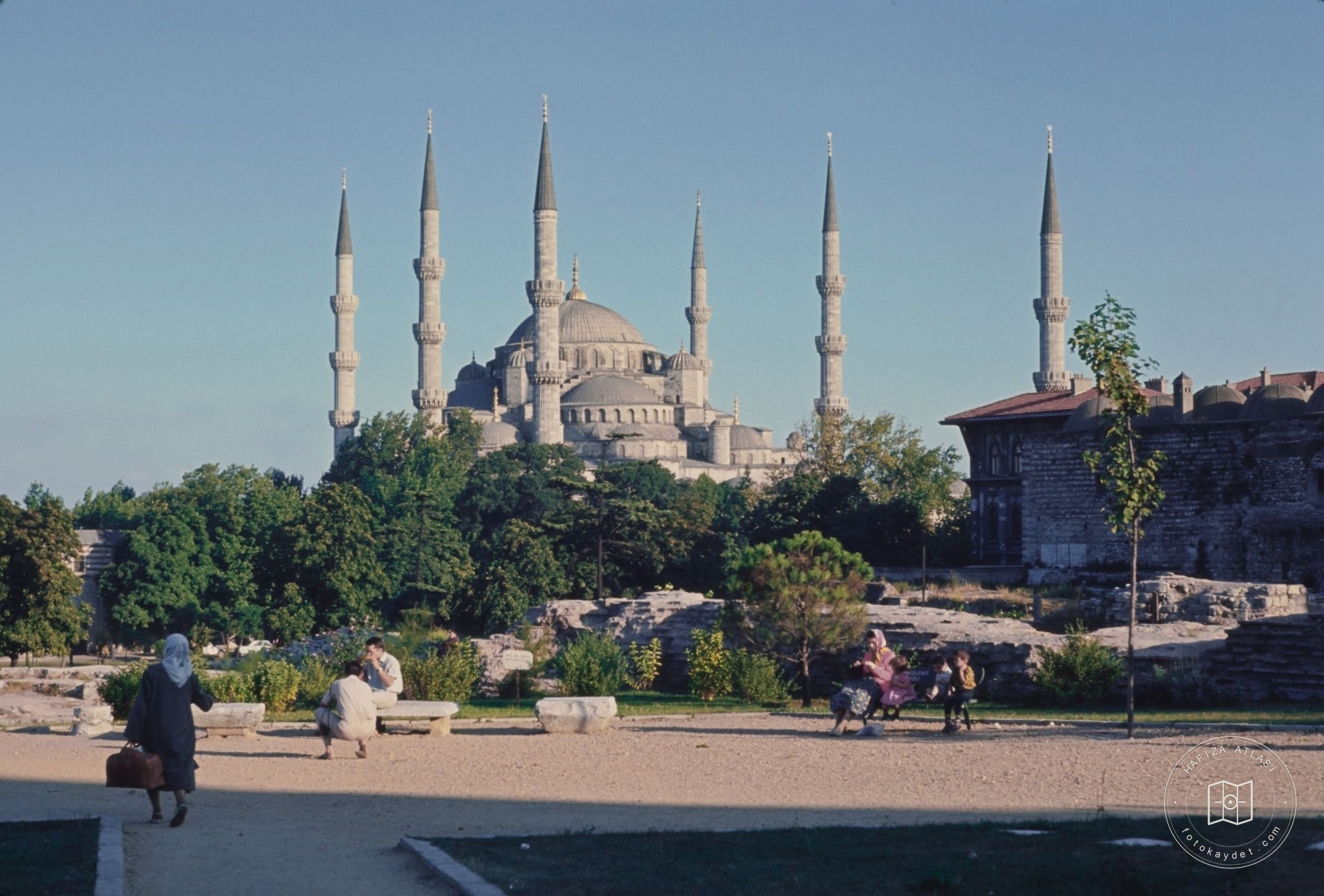 The Blue Mosque and its surroundings, 1965