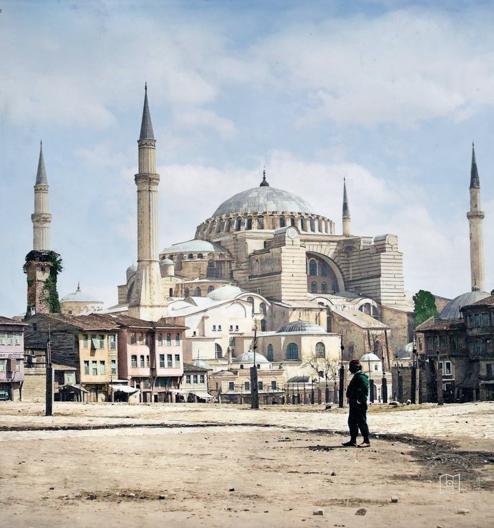 Hagia Sophia Mosque, 1860–1880