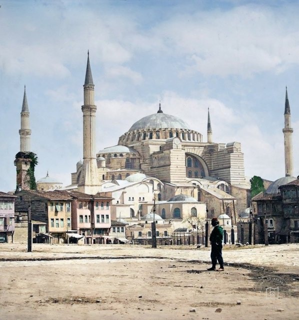 Hagia Sophia Mosque, 1860–1880